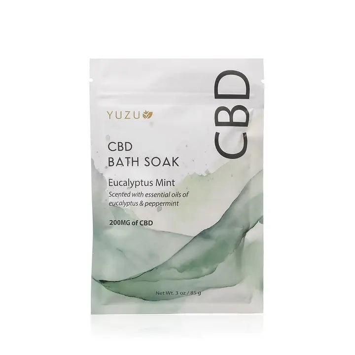 CBD Bath Soak Packet