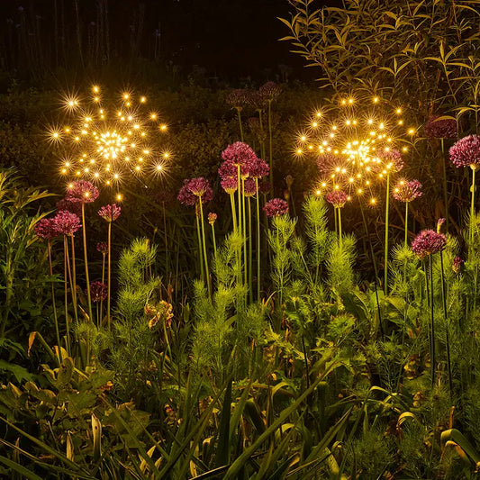 Solar Starburst Stake — Sparkle By Night