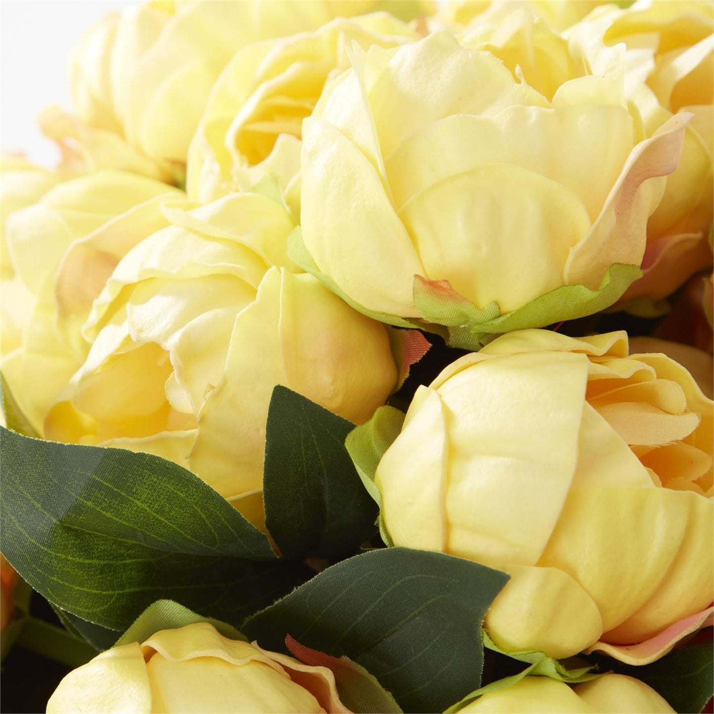 Real Touch Peony Bundle in Yellow