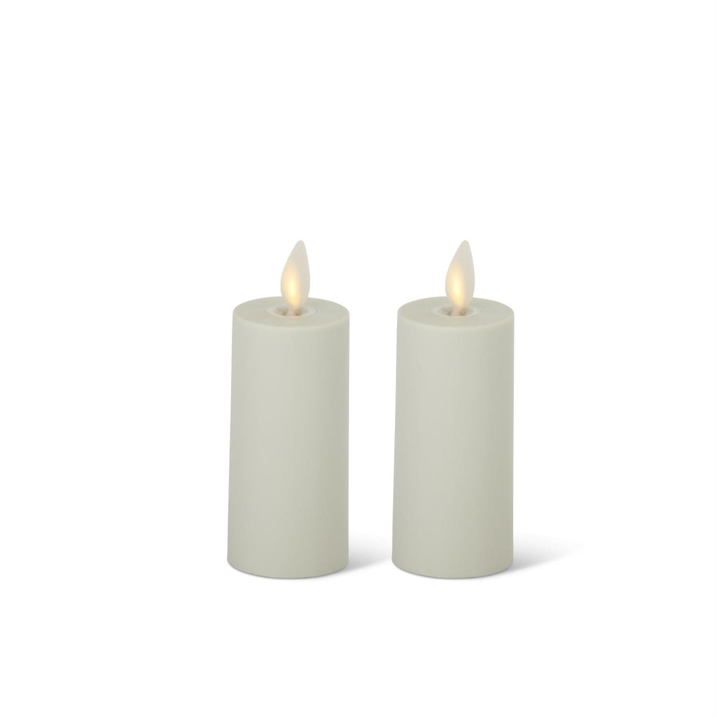 2-Pack 4.2" Luminara Indoor Pillar Candles
