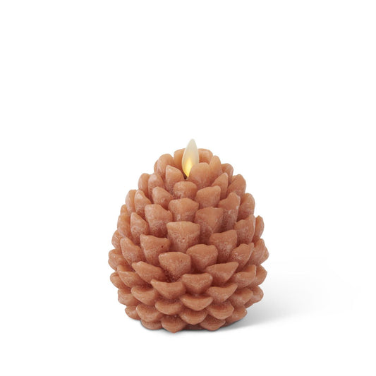 Pinecone Indoor Luminara Candle