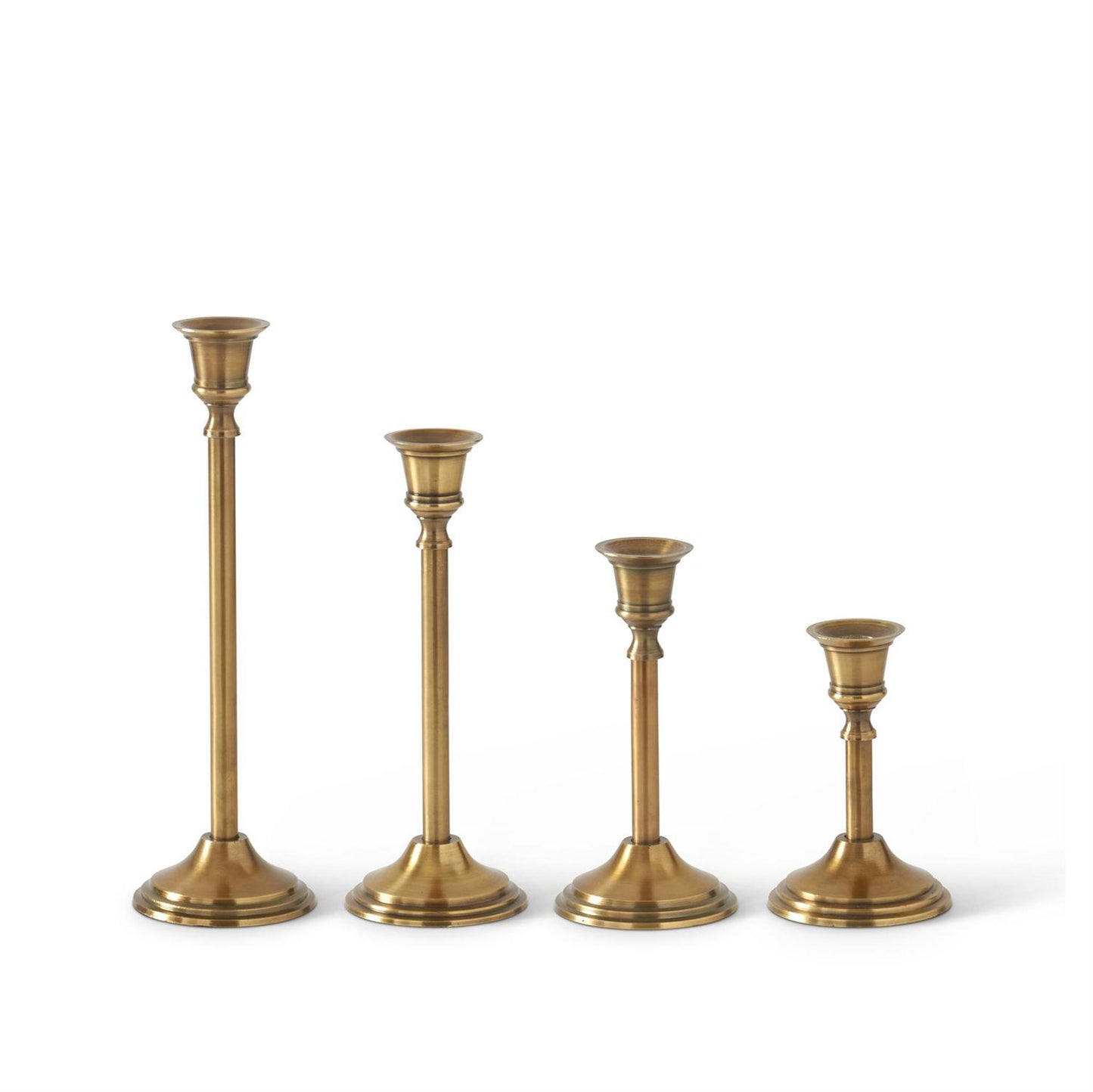 Brass Metal Taper Candleholders