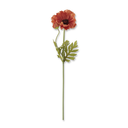 Real Touch Poppy Stem