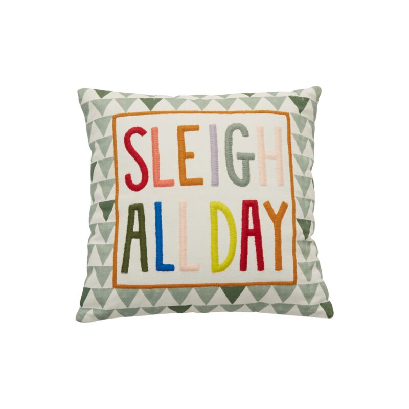 Sleigh All Day Pillow