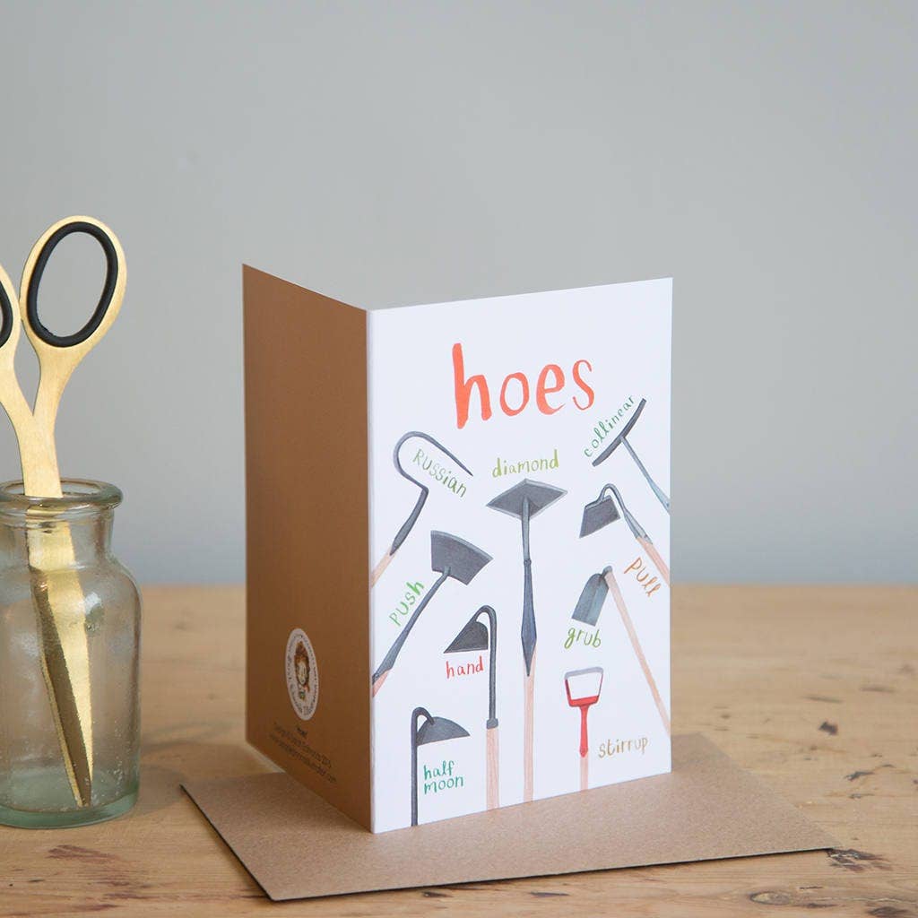 Hoes Blank Card