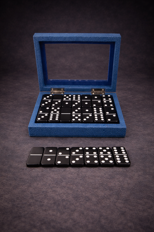 Onyx Domino Set (Blue)