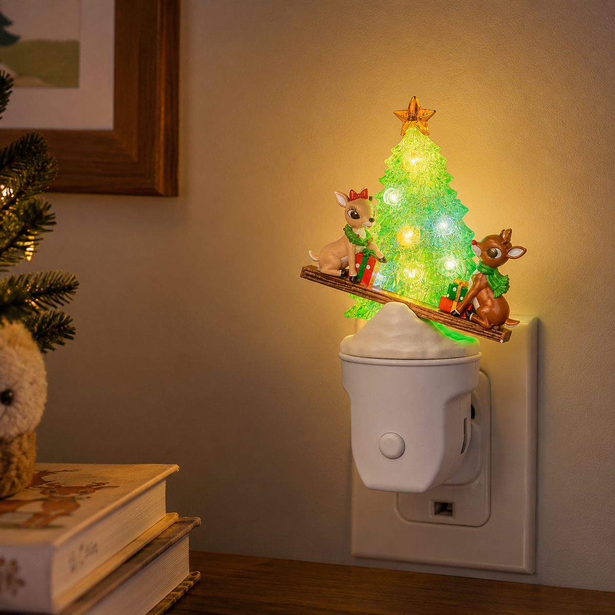 Rudolph & Clarice Seesaw Night-Light