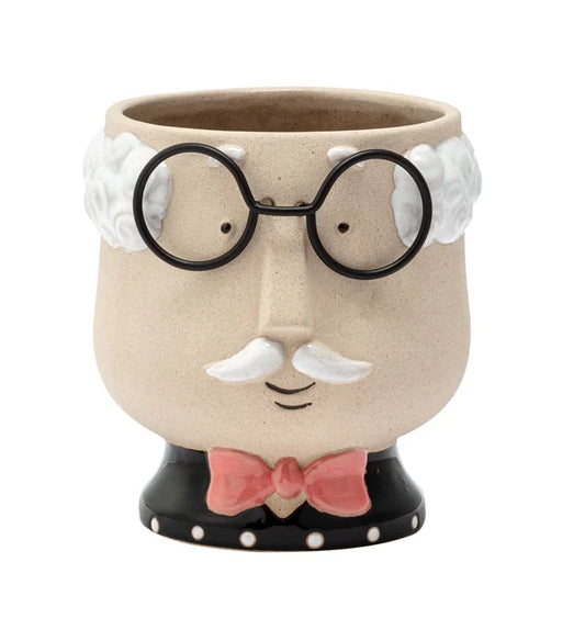 Glasses & Bow Tie Planter