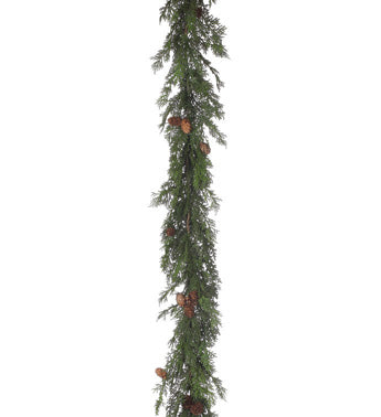 Green Fern Garland