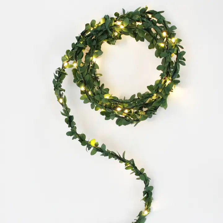 Green Leaf String Lights