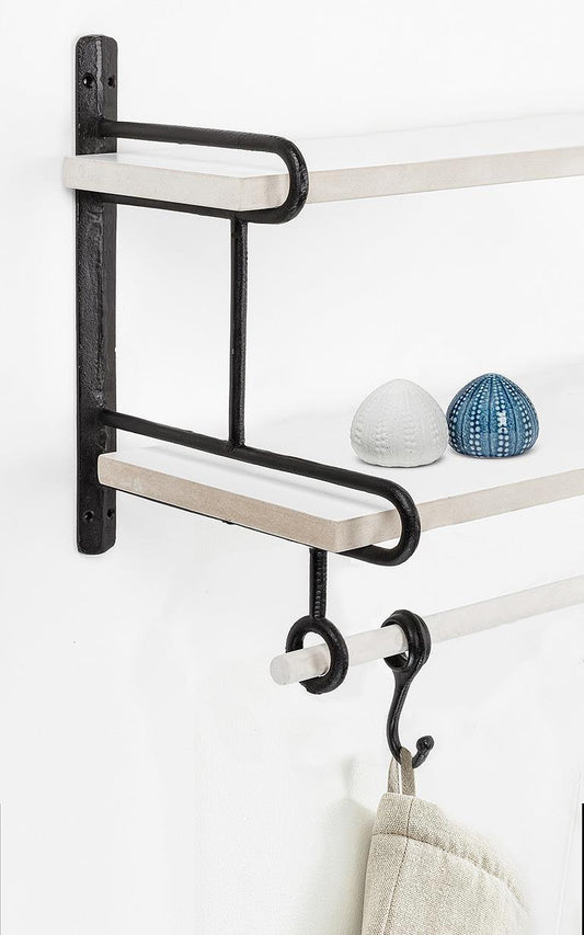 Double Shelf & Dowel Bracket