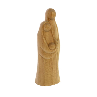 Carved Wood Mary and Joseph