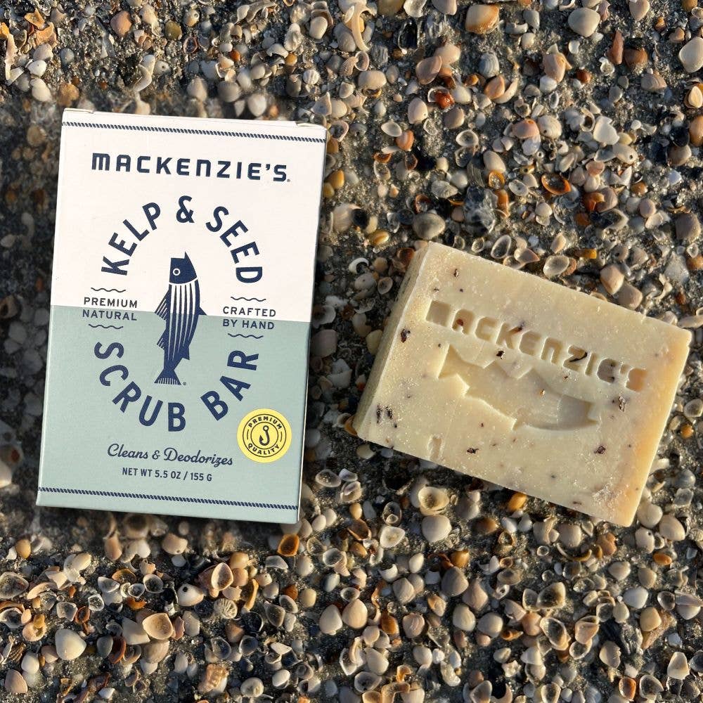 Kelp & Seed Scrub Bar- 5.5 oz