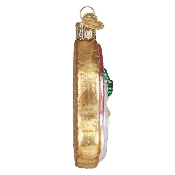 Papa Noel Sugar Cookie Ornament