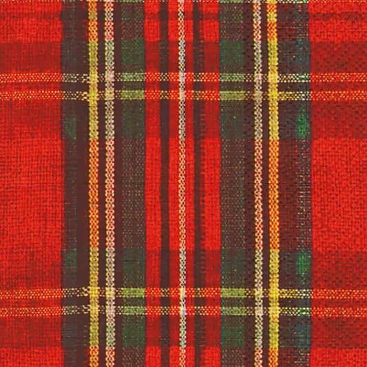 Paper Guest Towels 16 Count Classic Check Christmas