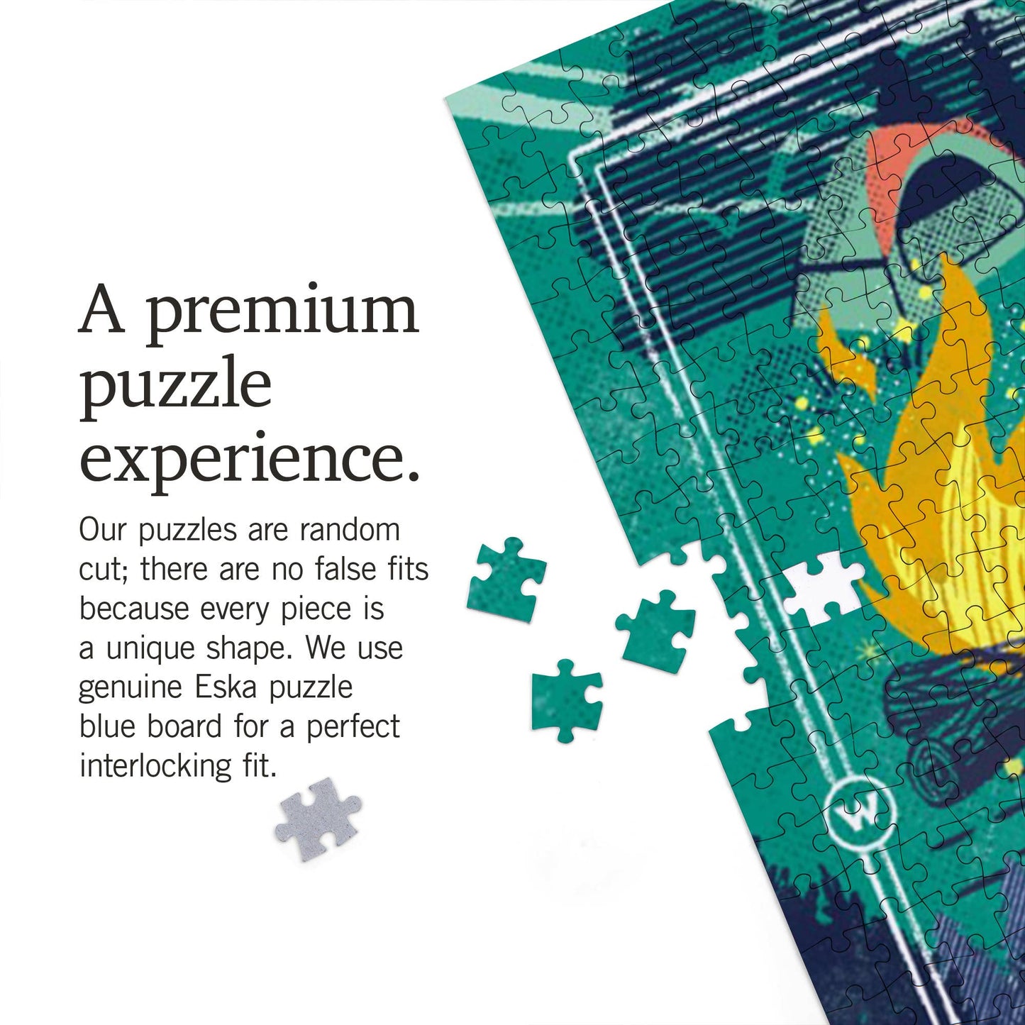 1000 PIECE PUZZLE Minnesota, Lake Life Series, Lake Life