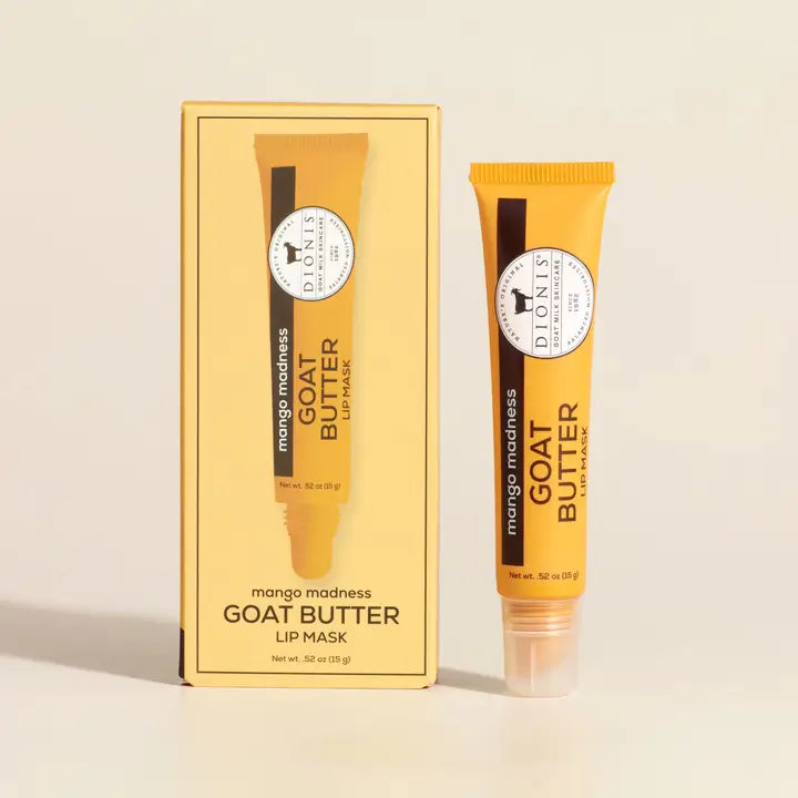 Dionis Mango Madness Goat Butter Lip Mask, .52 oz.