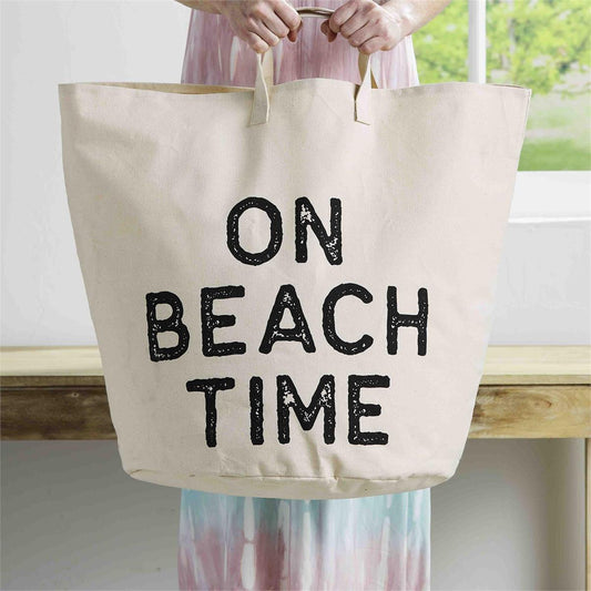 On Beach Time Tote