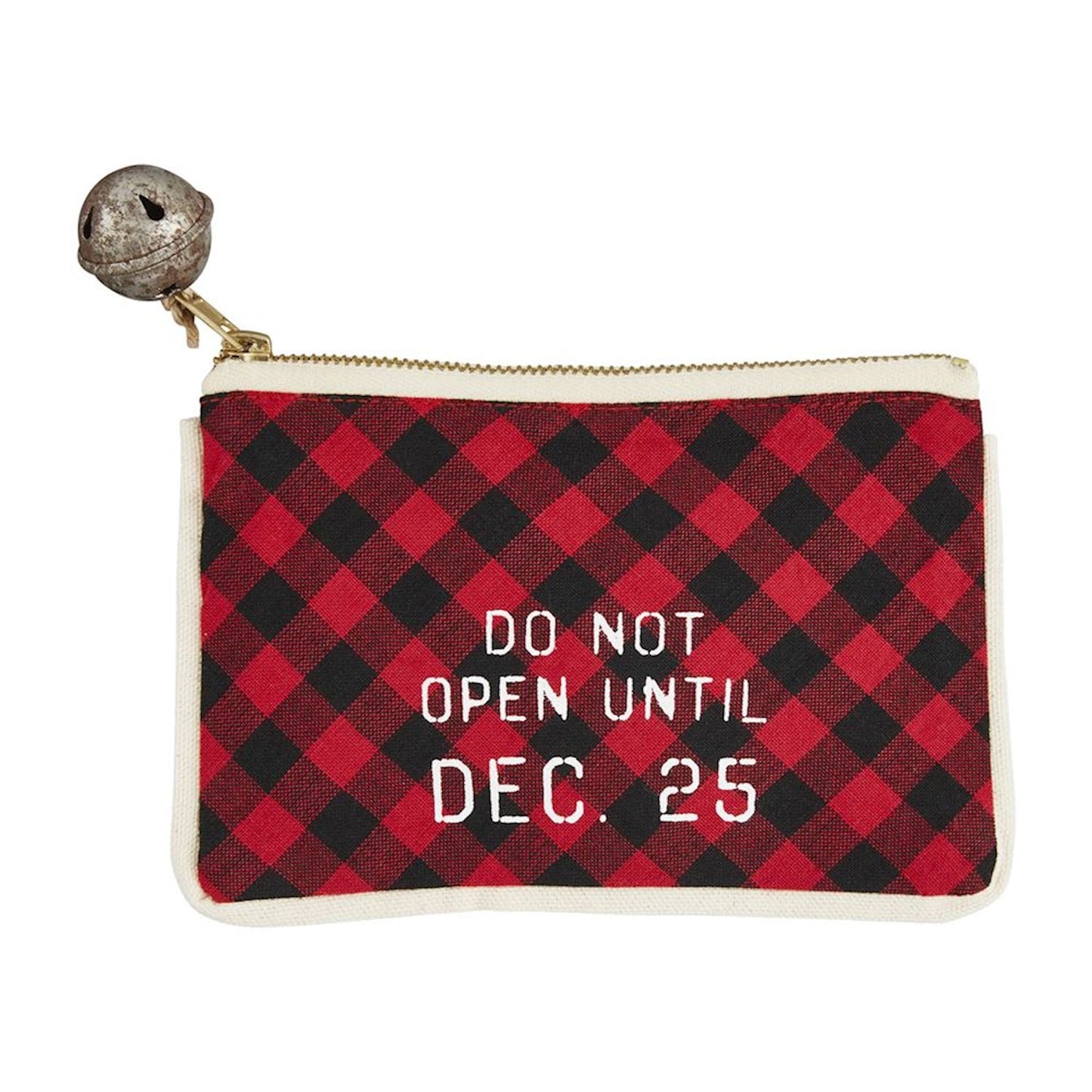 Checkered Gift Pouch