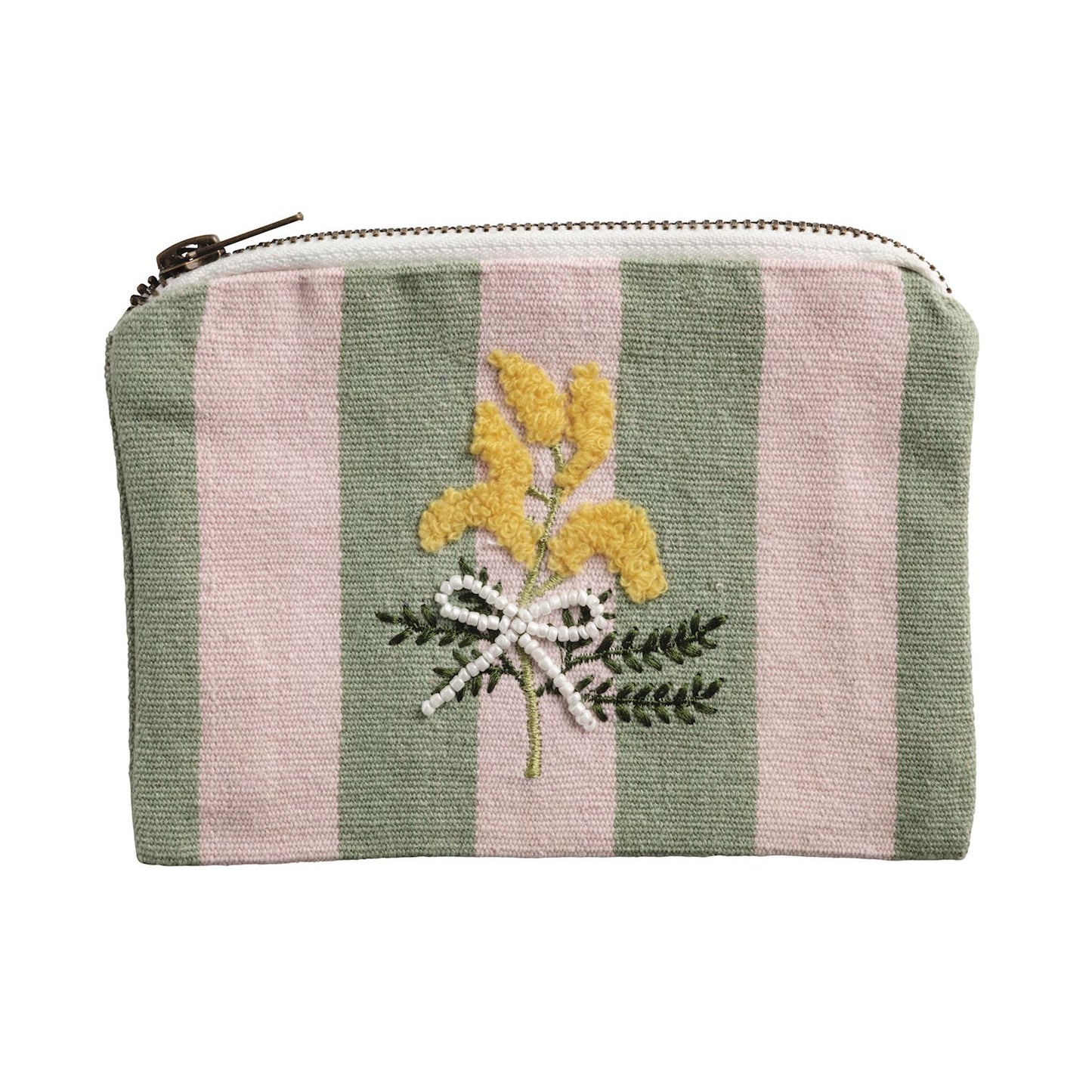 Embroidery Zipper Pouch