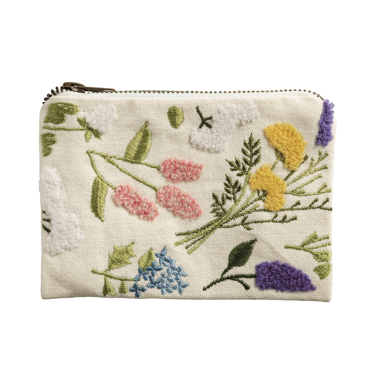 Embroidery Zipper Pouch