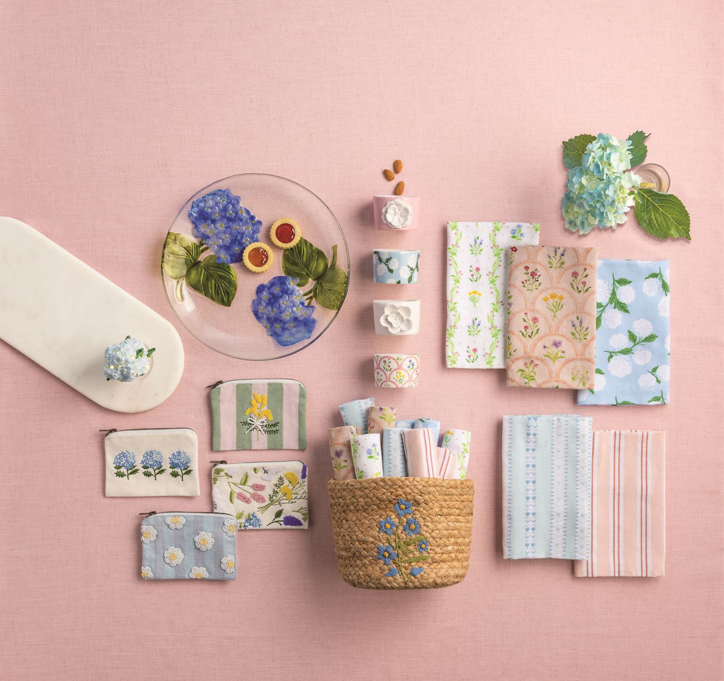 Embroidery Zipper Pouch