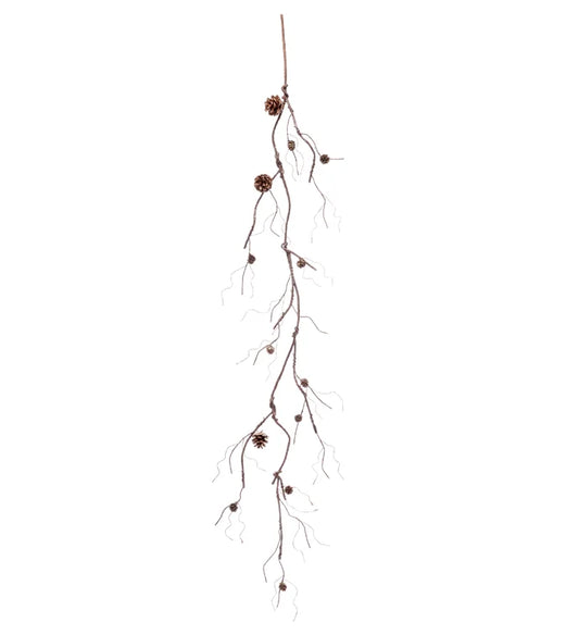 Brown Twig Cone Garland