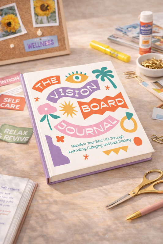 The Vision Board Journal Guided Journal