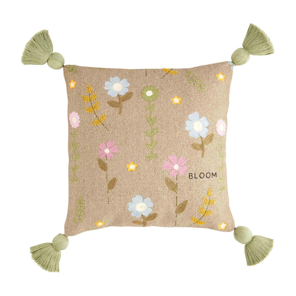 Floral Tassel Pillows