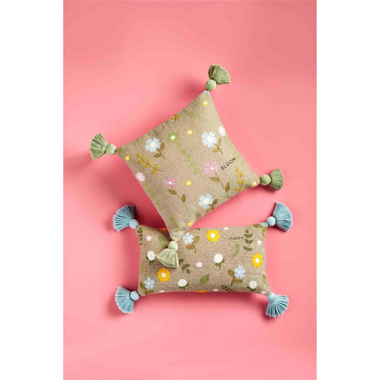 Floral Tassel Pillows