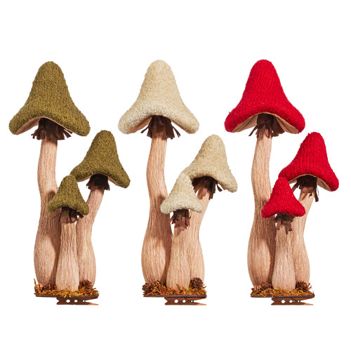 Clip-On Mushroom Ornament