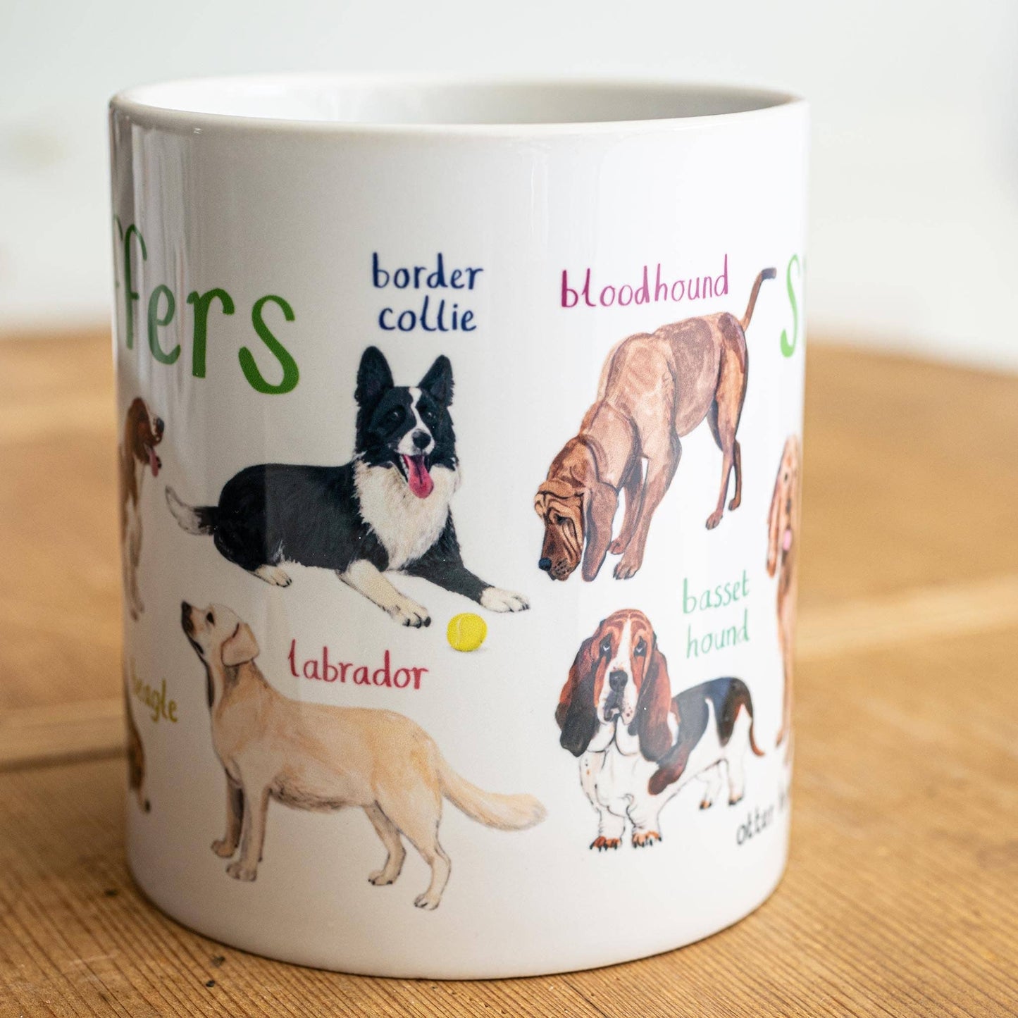 Sniffers Ceramic Dog Pun Mug