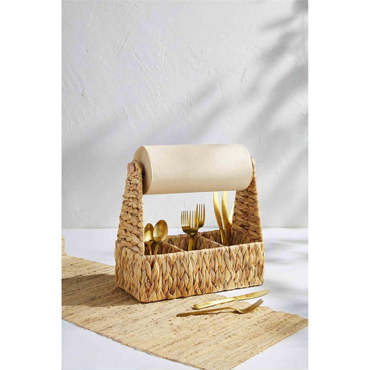 Woven Utensil/Towel Caddy