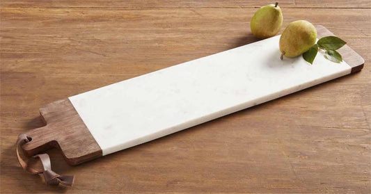 Long Wood & Marble Board