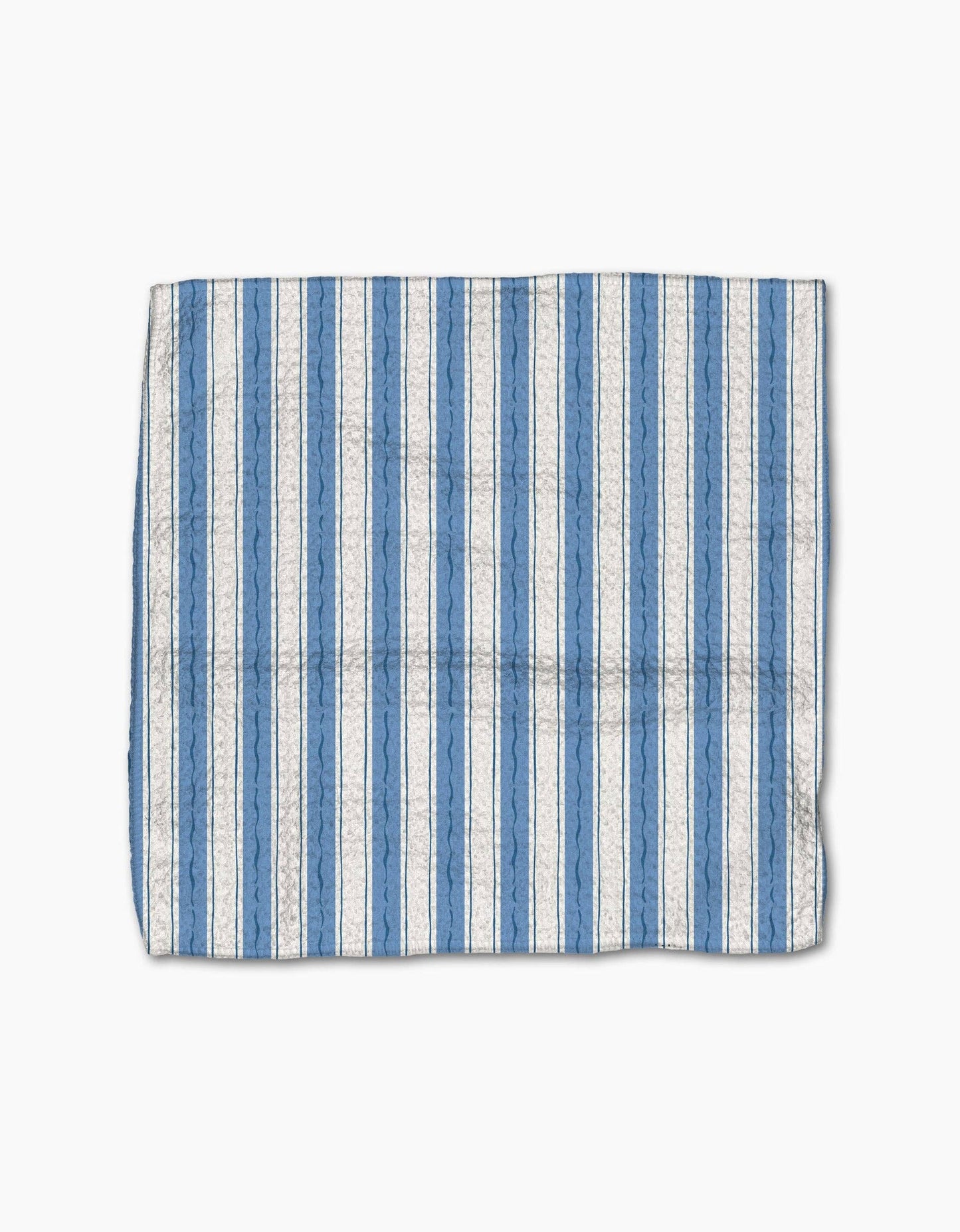 Sardine Check Blue Dishcloth Set