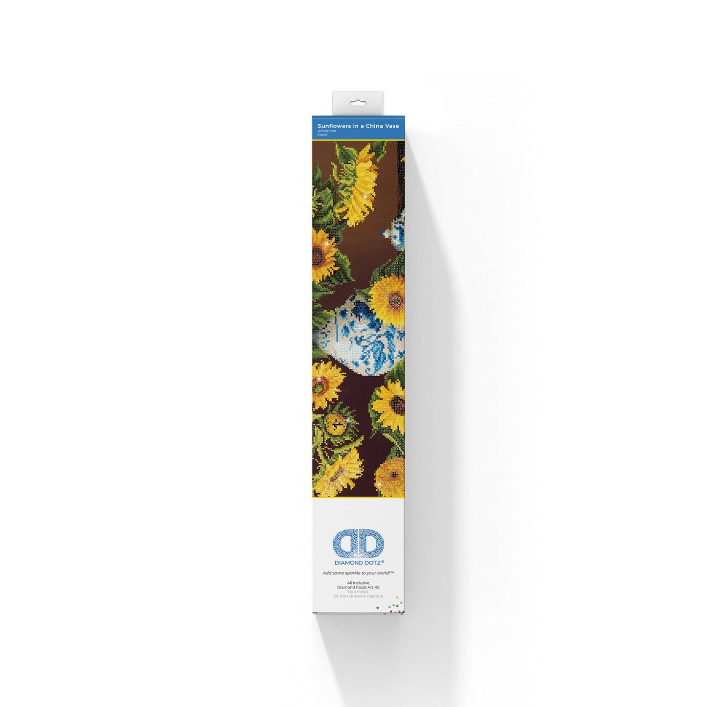 Sunflowers in a China Vase Diamond Art