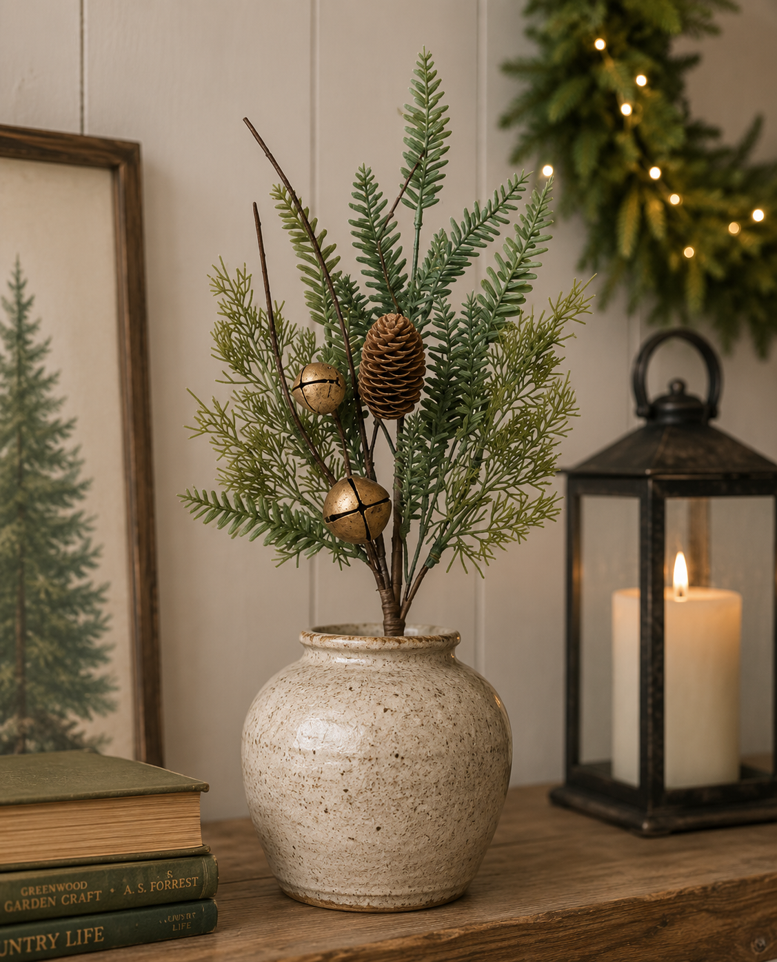 Gold Bell Pine/Cone Pick