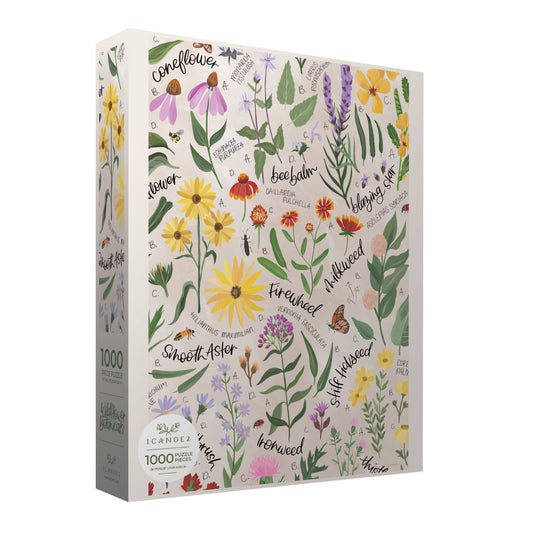 Wildflower Botanicals - 1,000 Piece Jigsaw Puzzle