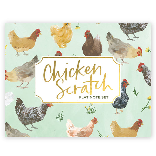 Chicken Scratch Flat Note Set