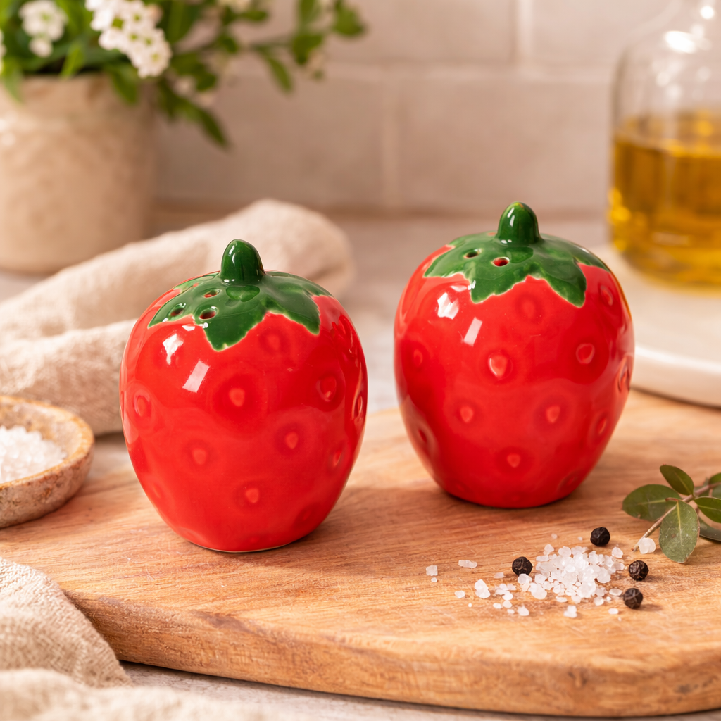 Berry Sweet Salt and Pepper Shakers