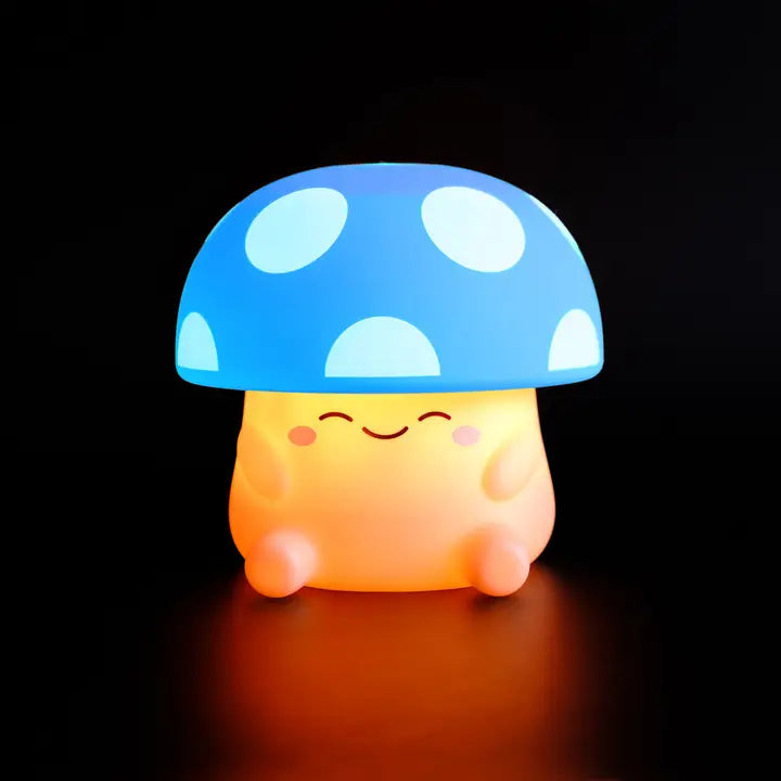 Mushi Ambient Mushroom Night Light - Squishy Silicone Usb-C