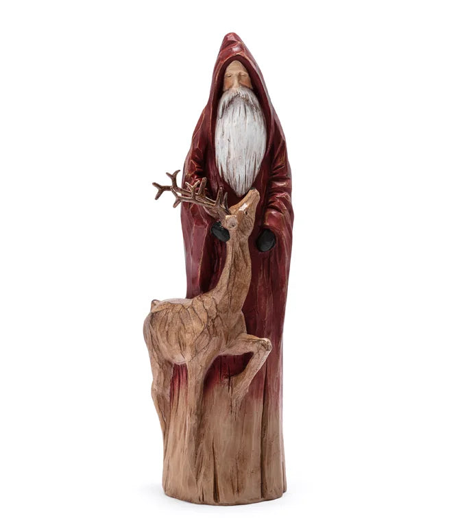 Old-Time Santa Figurine