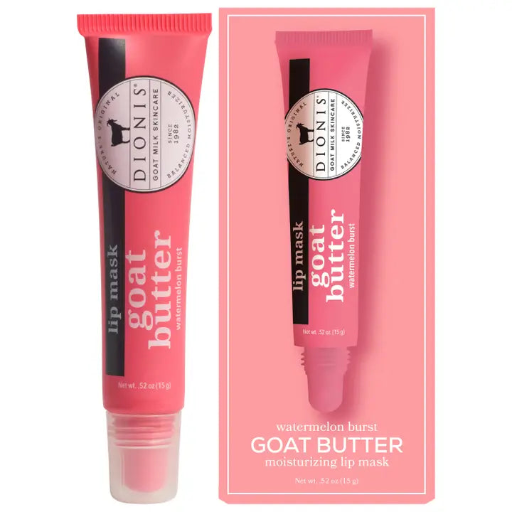 Dionis Watermelon Burst Goat Butter Lip Mask, .52 oz.