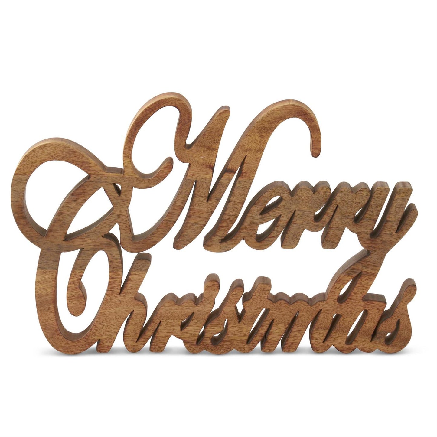 Merry Christmas Wood Cutout