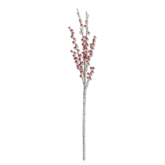 Iced Red Berry Stem