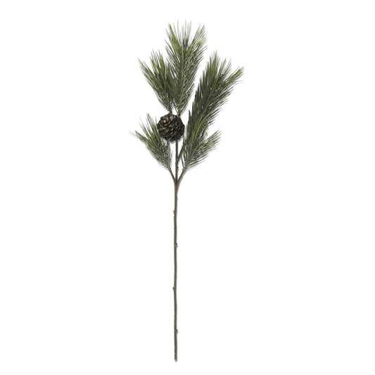 Long Needle Pine Stem w/ Pinecone