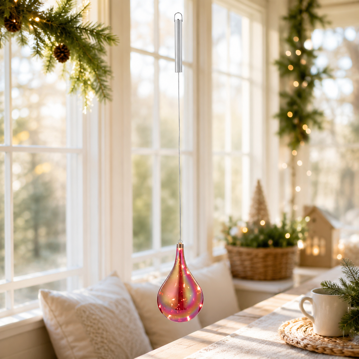 Large LED Drop Ornament