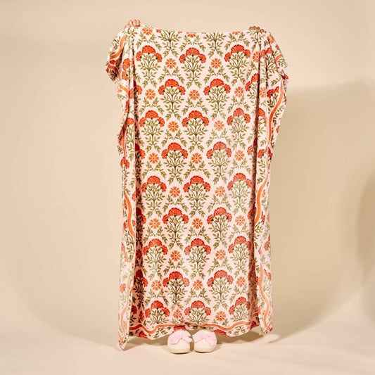 Snuggle Up Plush Blanket–Everbloom Dusty Rose