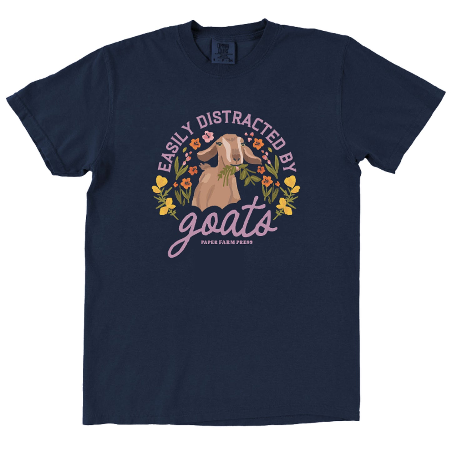 Easily Distracted by Goats Tee