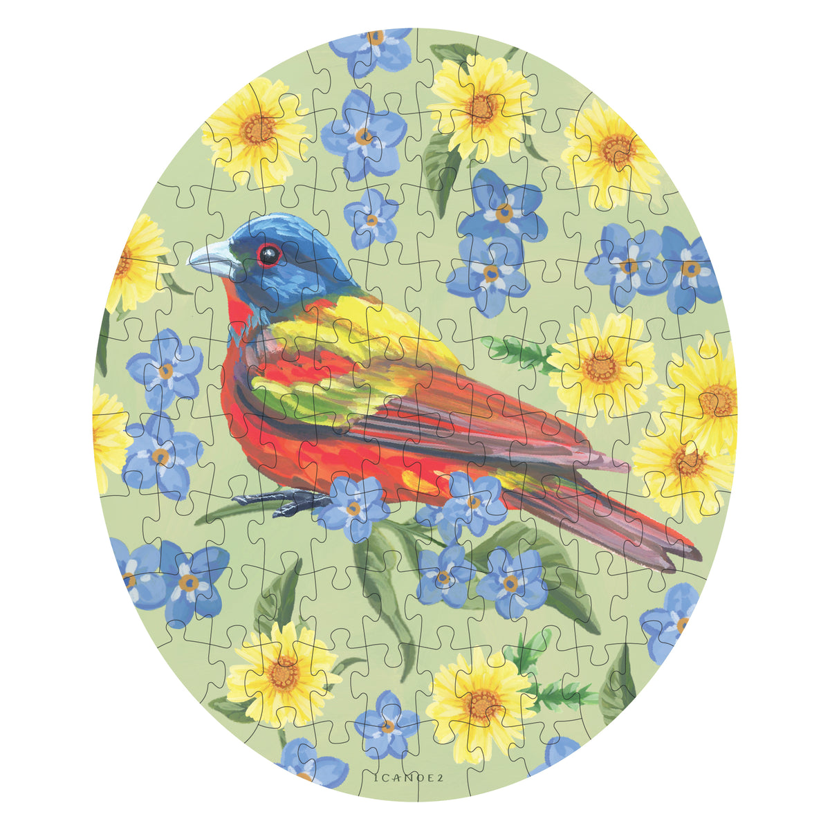 Feathered Friends - 100 Piece Birds Jigsaw Puzzles